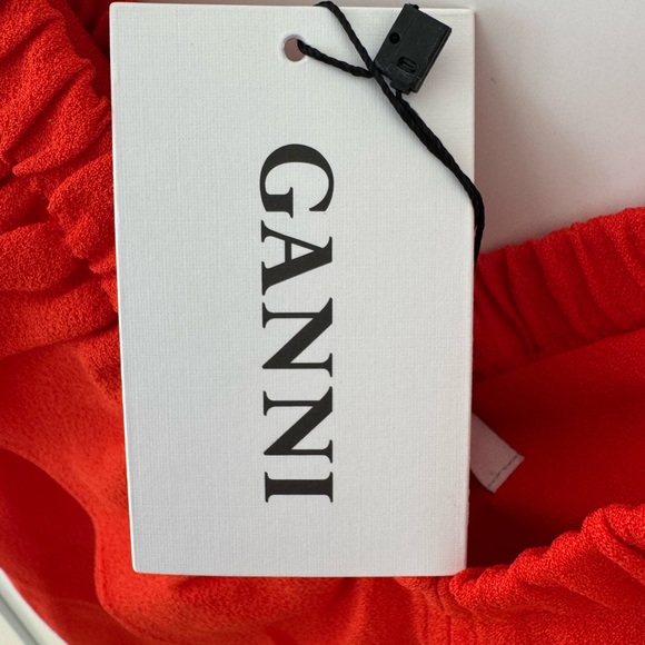 Red Ruffled Women's Top - Picture 4 of 7